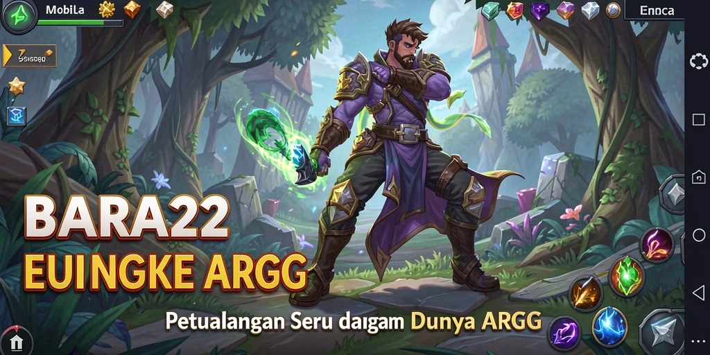 Tangkapan layar permainan BARA22 menampilkan aksi pertarungan yang mendebarkan.