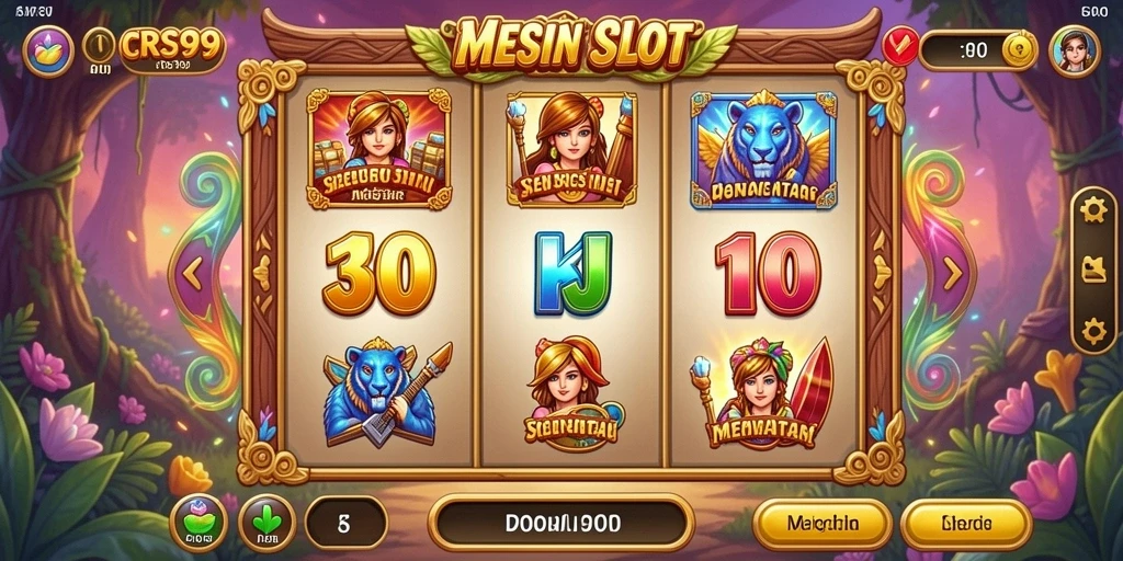 Gameplay seru dan menantang di mesin slot CRS99.