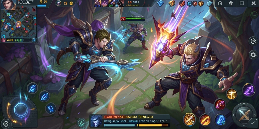 Tangkapan layar utama dari gameplay epik di IOSBET.