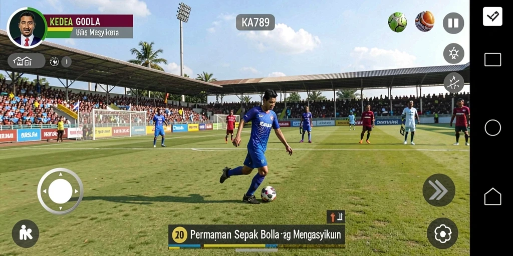 Tampilan gameplay KA789 yang menegangkan dan seru.