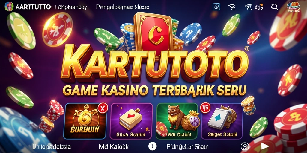 Gameplay KARTUTOTO yang seru dan mendebarkan.
