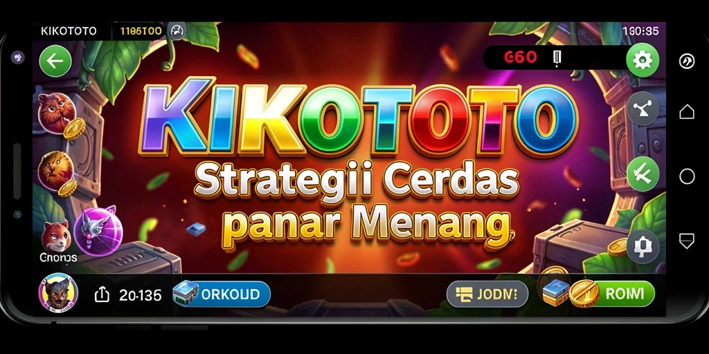Tampilan gameplay KIKOTOTO yang penuh strategi dan aksi.
