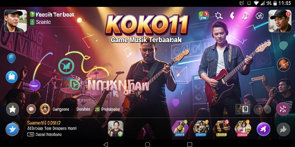 Tampilan gameplay KOKO11 yang interaktif dan menyenangkan.