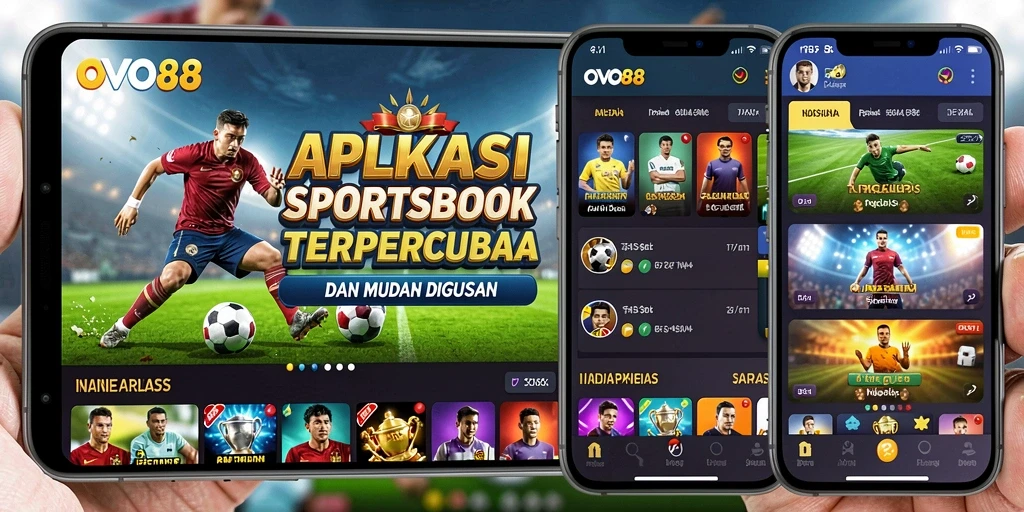Tampilan screenshot OVO88 yang menarik dan intuitif untuk taruhan olahraga.