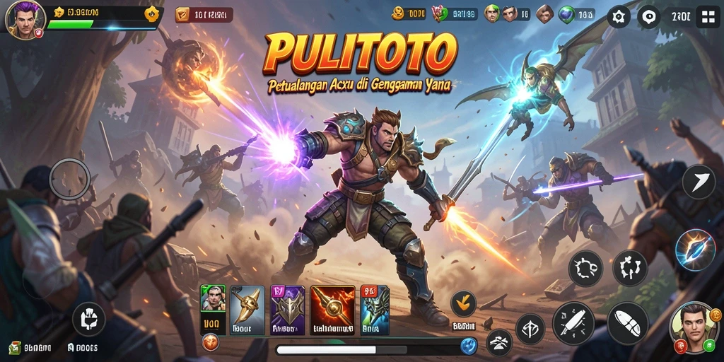 Screenshot menampilkan aksi seru dalam PULITOTO dengan grafis menakjubkan.