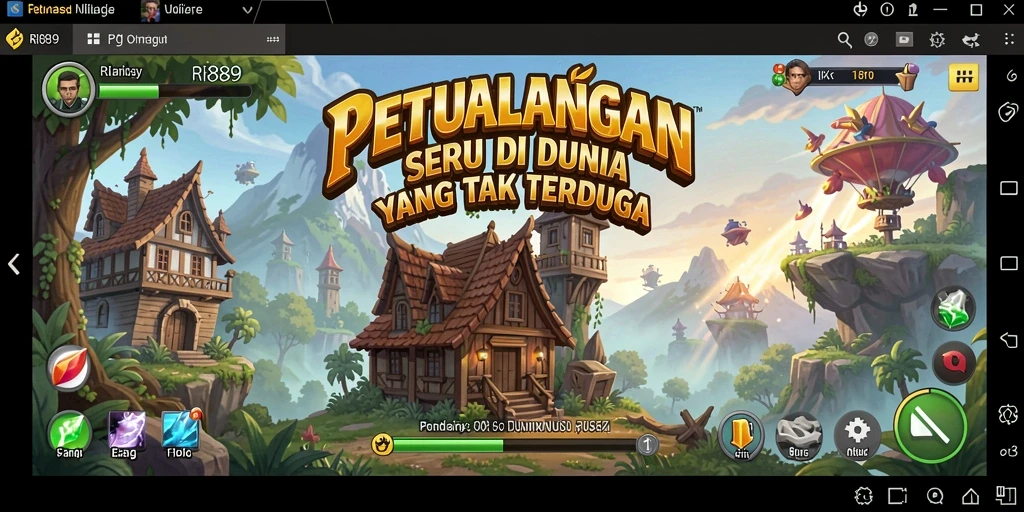 Tampilan gameplay petualangan seru di RI889 dengan grafik menawan.