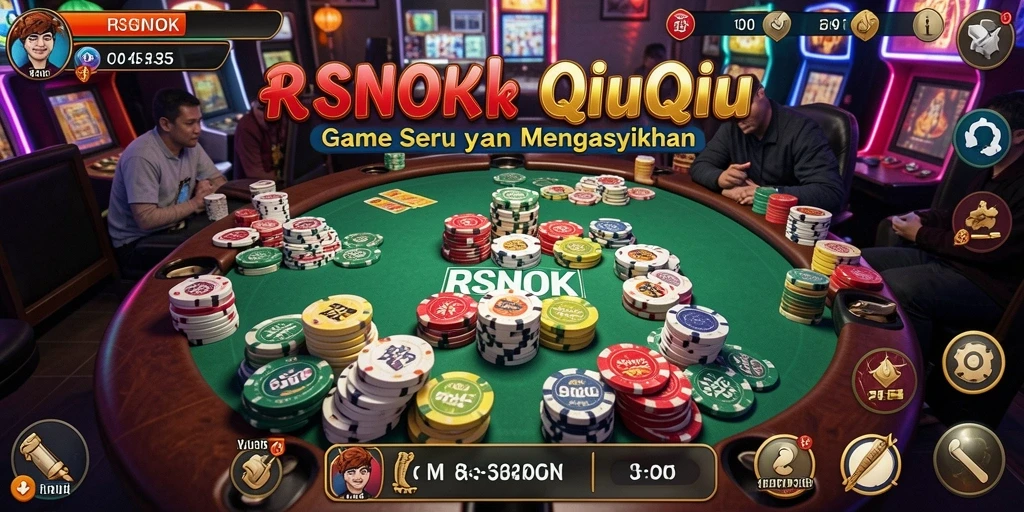 Tampilan gameplay RSNOK dengan suasana bertanding yang menegangkan.