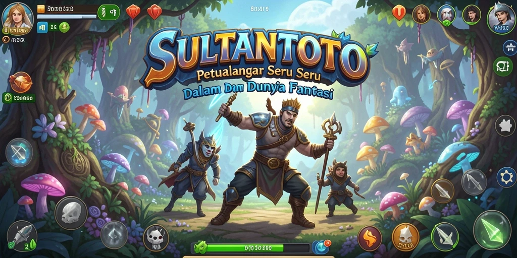 Screenshot SULTANTOTO menampilkan aksi seru di dunia petualangan.